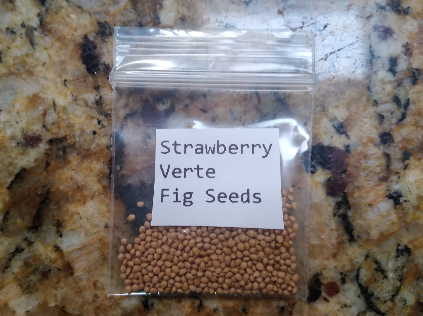 Strawberry Verte Fig - 100 Seeds - Easy to Grow From Seed